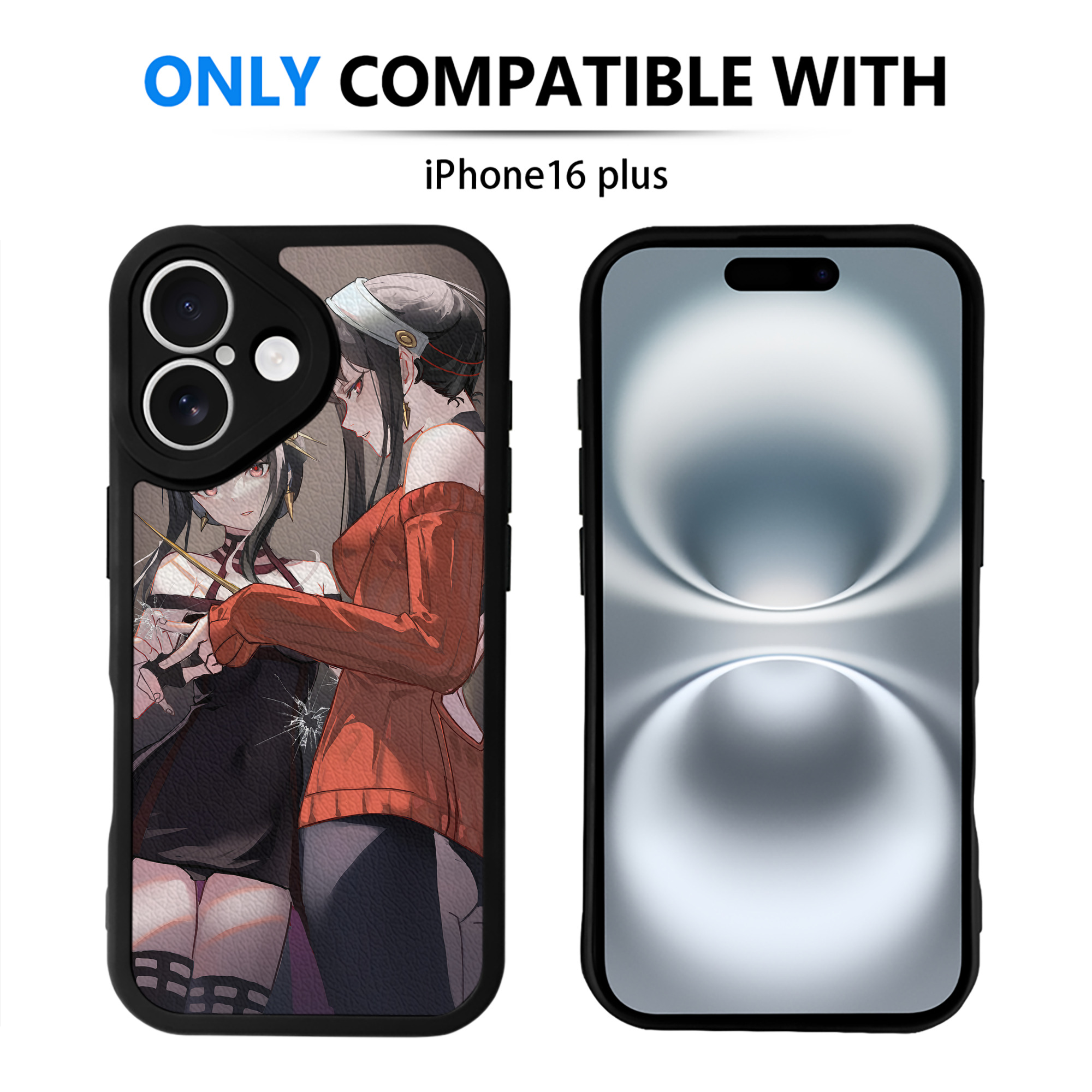 （画像用） SPY×FAMILY间谍家家酒 【iPhone 16シリーズ対応】シリコンスマホケース（レザー調） 材質：シリコン